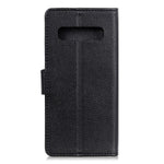 Litchi flip cover sort - Samsung Galaxy S10 - phone-covers.dk