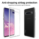 IMAK TPU cover gennemsigtig - Samsung Galaxy S10 - phone-covers.dk