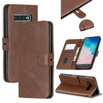 Flip cover brun - Samsung Galaxy S10 - phone-covers.dk