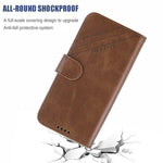 Flip cover brun - Samsung Galaxy S10 - phone-covers.dk