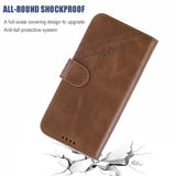Flip cover brun - Samsung Galaxy S10 - phone-covers.dk