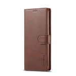 LC.IMEEKE flip cover brun - Samsung Galaxy S20 - phone-covers.dk