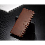 LC.IMEEKE flip cover brun - Samsung Galaxy S20 - phone-covers.dk