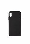 Polaris læderlook cover sort - iPhone X/XS - phone-covers.dk