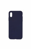 Polaris silikone cover mørkeblå - iPhone X/XS - phone-covers.dk
