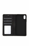 Flip cover - sort - iPhone X/XS - phone-covers.dk
