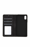Flip cover - sort - iPhone X/XS - phone-covers.dk