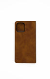 Polaris flip cover brun - iPhone 12 / 12 PRO - phone-covers.dk