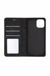 Polaris flip cover sort - iPhone 12 / 12 PRO - phone-covers.dk