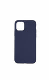 Hard silikone cover mørkeblå - iPhone 11 Pro - phone-covers.dk