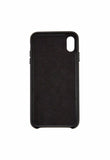 Polaris læderlook cover sort - iPhone XS Max - phone-covers.dk