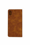 Polaris flip cover brun - iPhone XS Max - phone-covers.dk