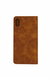 Polaris flip cover brun - iPhone XS Max - phone-covers.dk
